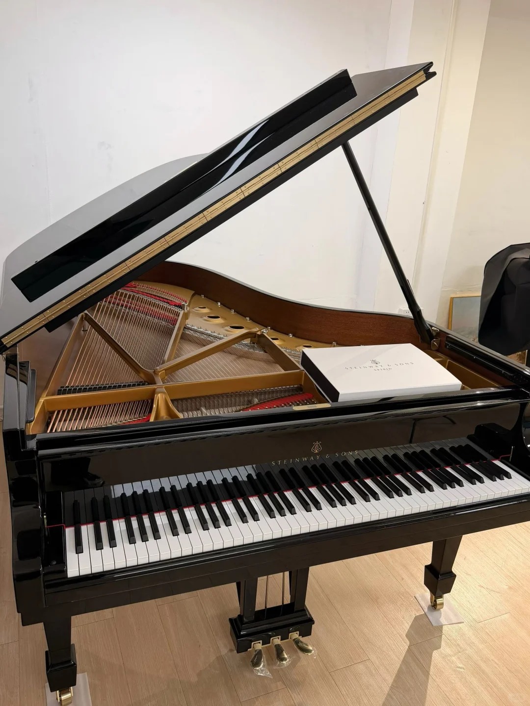 Pianoforte a coda Steinway — riferimento visivo per l'articolo: Test Copripiano e Protezione: Cosa Serve Davvero per un Piano