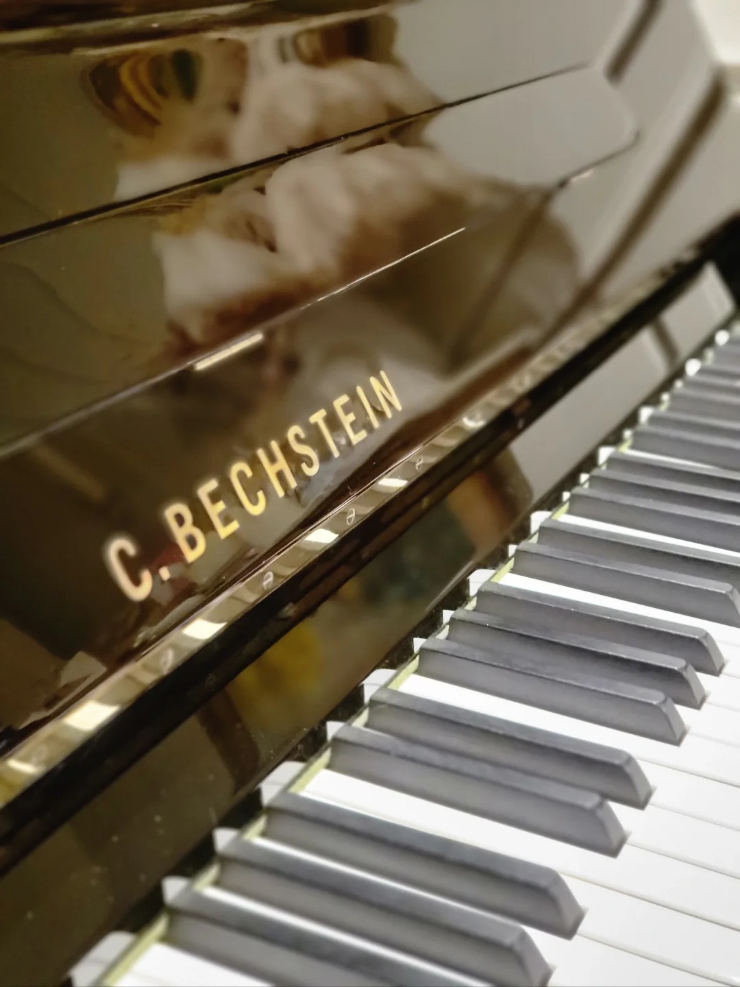 Pianoforte a coda Bechstein — riferimento visivo per l'articolo: Test Kawai Shigeru SK-EX: Recensione per Concertisti Esigent