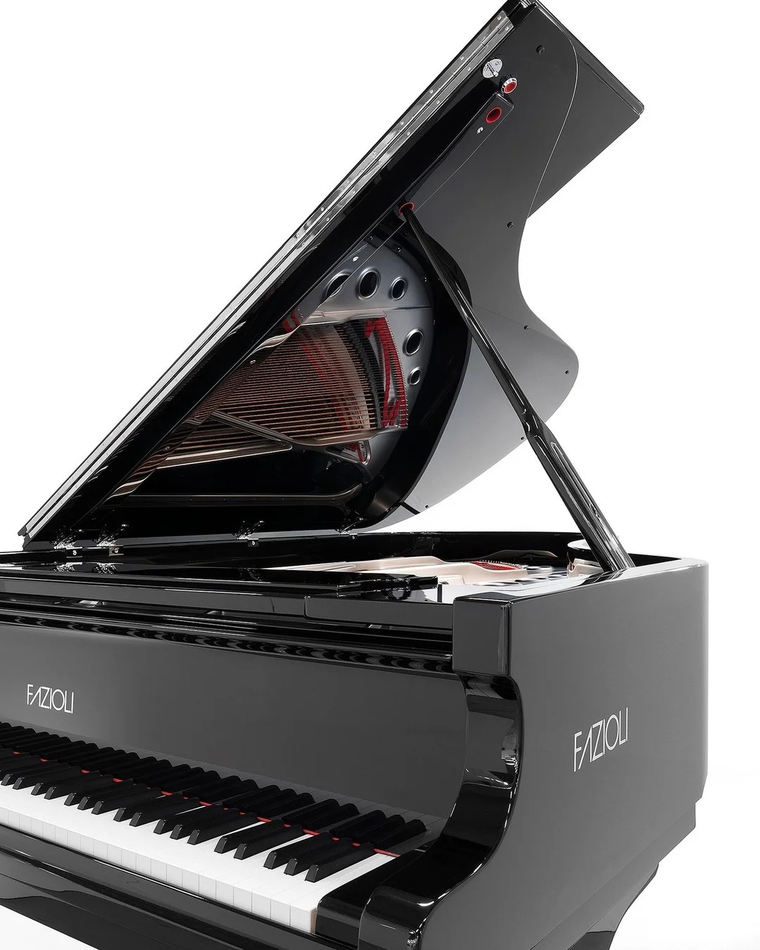 Pianoforte a coda Fazioli — riferimento visivo per l'articolo: Test Fazioli F278: Recensione del Coda da Concerto Assoluto