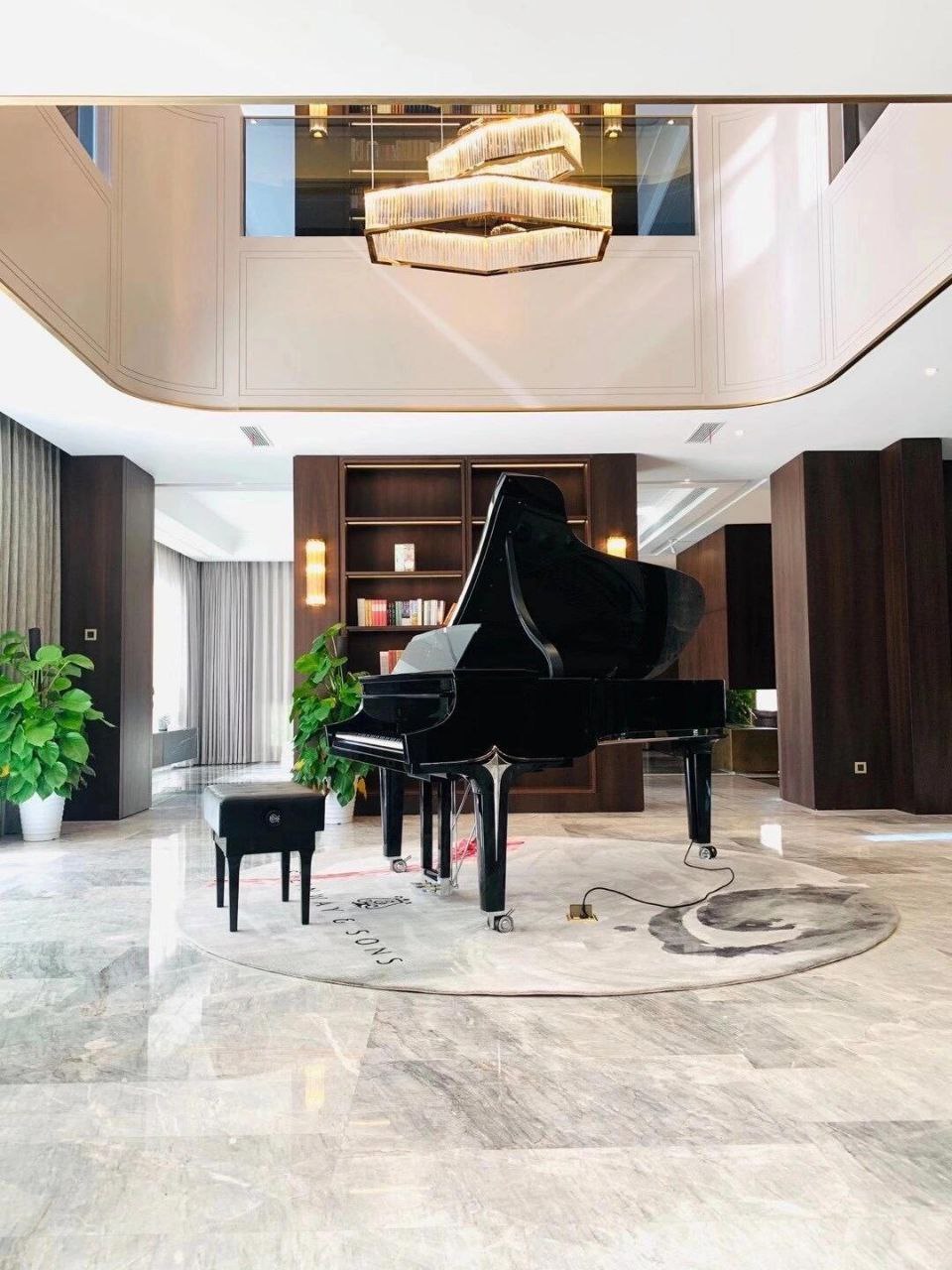 Choisir Piano Queue Salon dans un auditorium