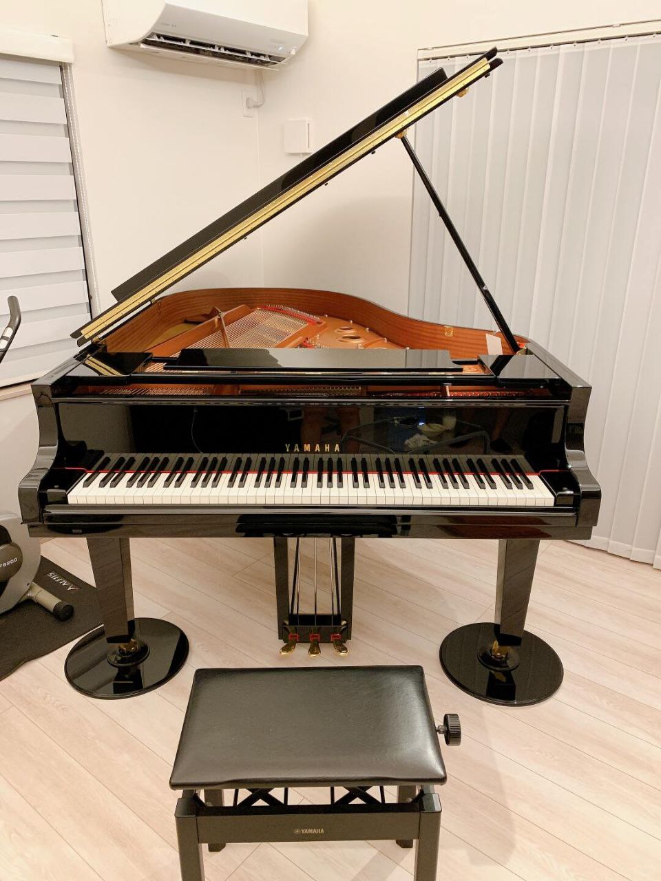 Piano Queue - détail mécanique