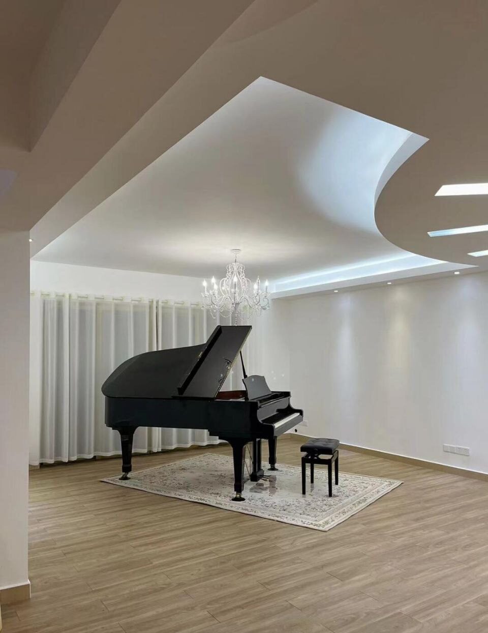 Piano à queue piano queue vue principale