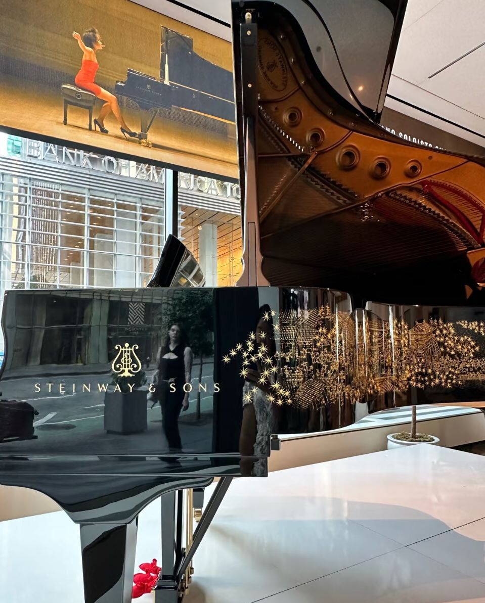 Piano queue - vue intérieure