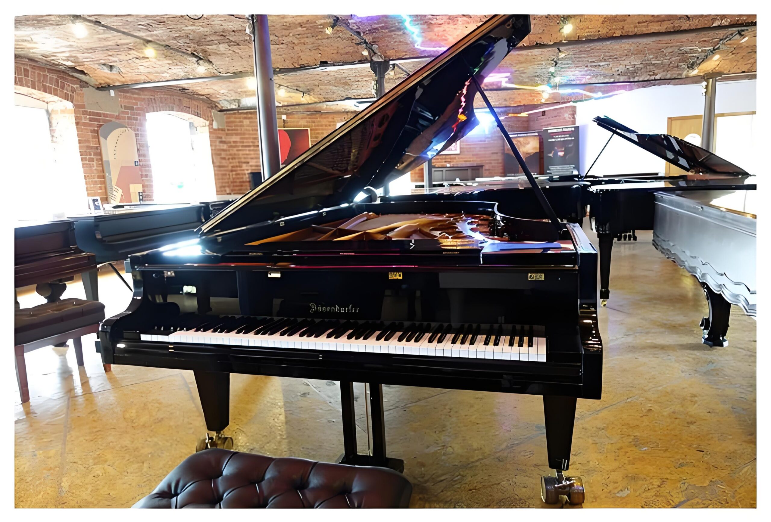Steinway Model im Konservatorium