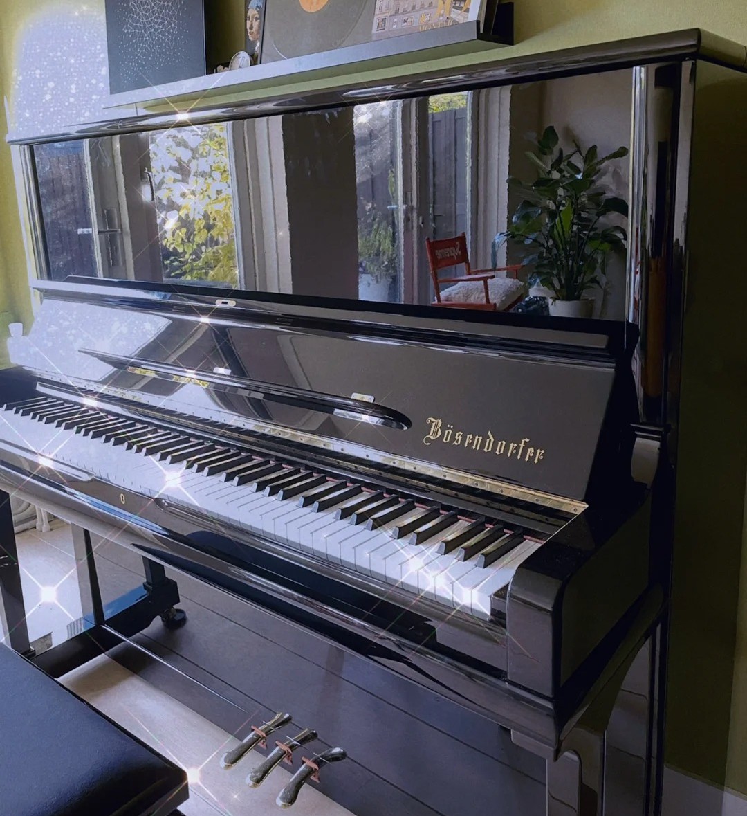 Piano droit Bösendorfer d'occasion – qualité haut de gamme