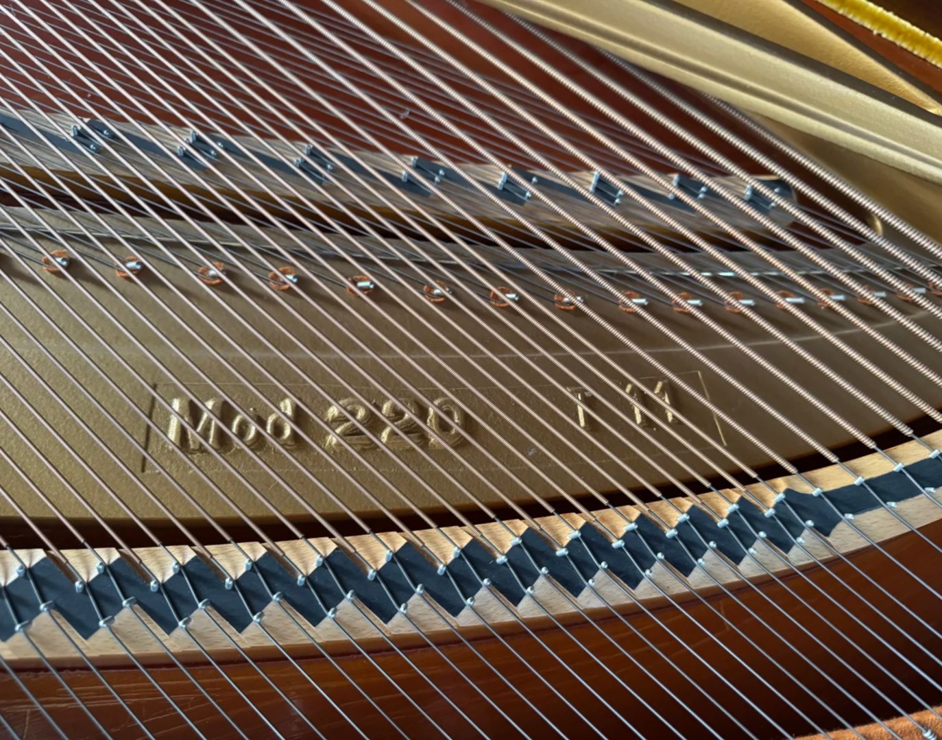 Grotrian-Steinweg Model 220 : piano de concert idéal pour conservatoire et professionnels Grotrian-Steinweg Model 220 en conservatoire - mécanique et finition du piano de concert